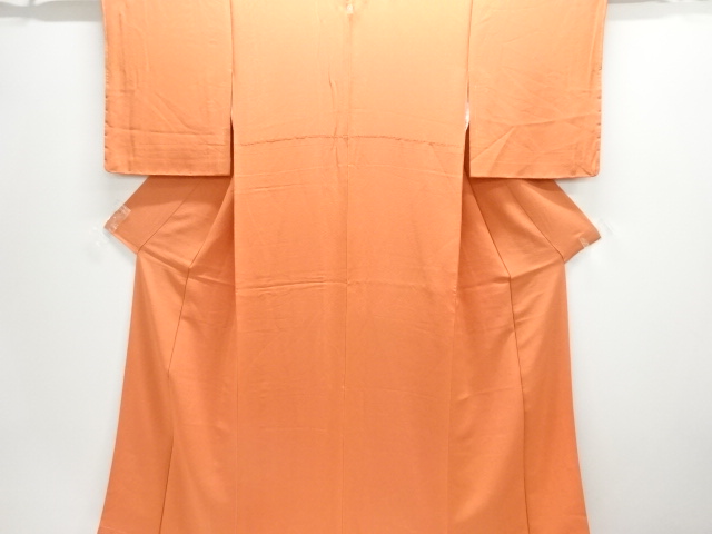 一つ紋色無地着物